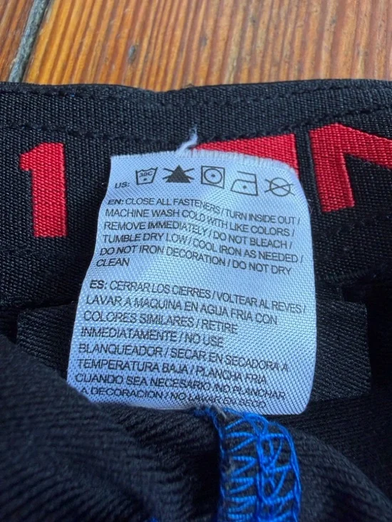 Vintage 00s y2k And1 tear away pants blue - Picture 9 of 9